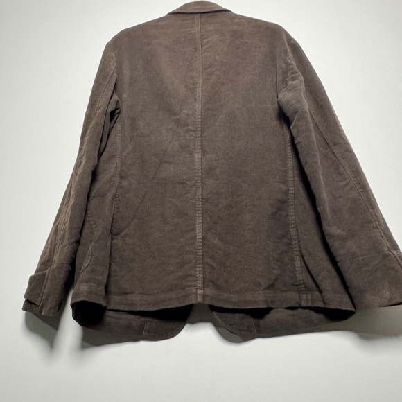 John Varvatos Chocolate Brown Velvet Sports Coat Sz 52 - Picture 8 of 13